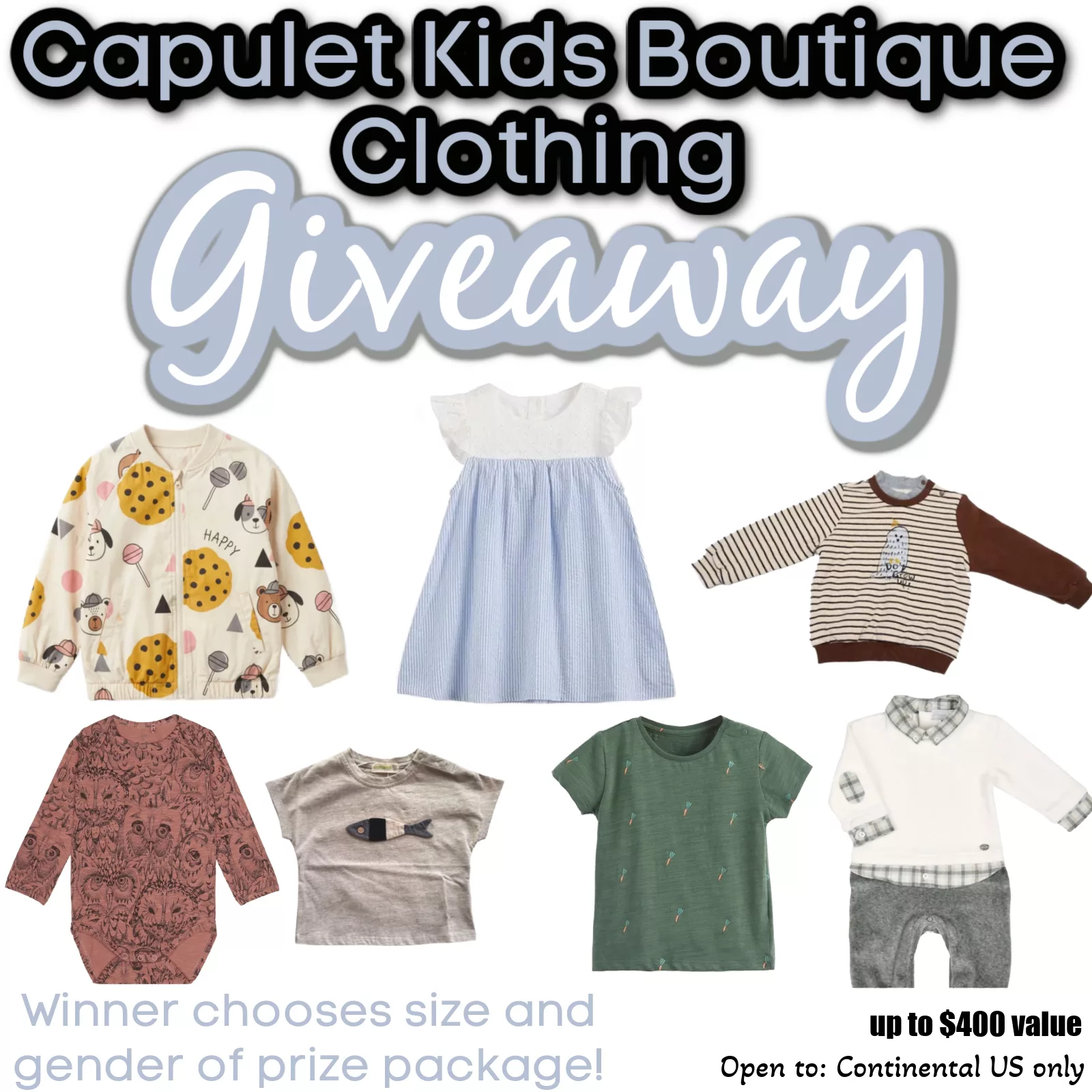Capulet Kids: European Tags Kids Boutique Review + Giveaway.
