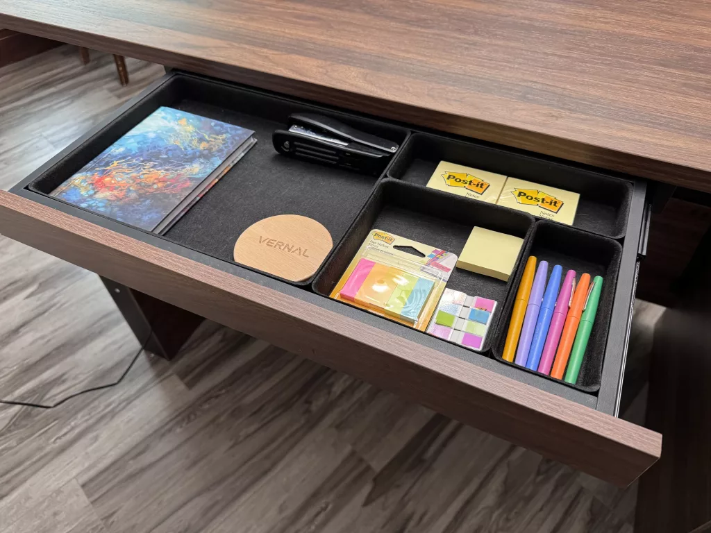 standing desk drawer