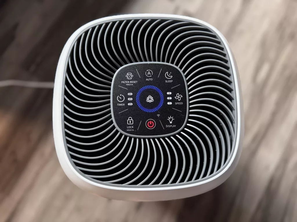 trustedair purifier smart panel