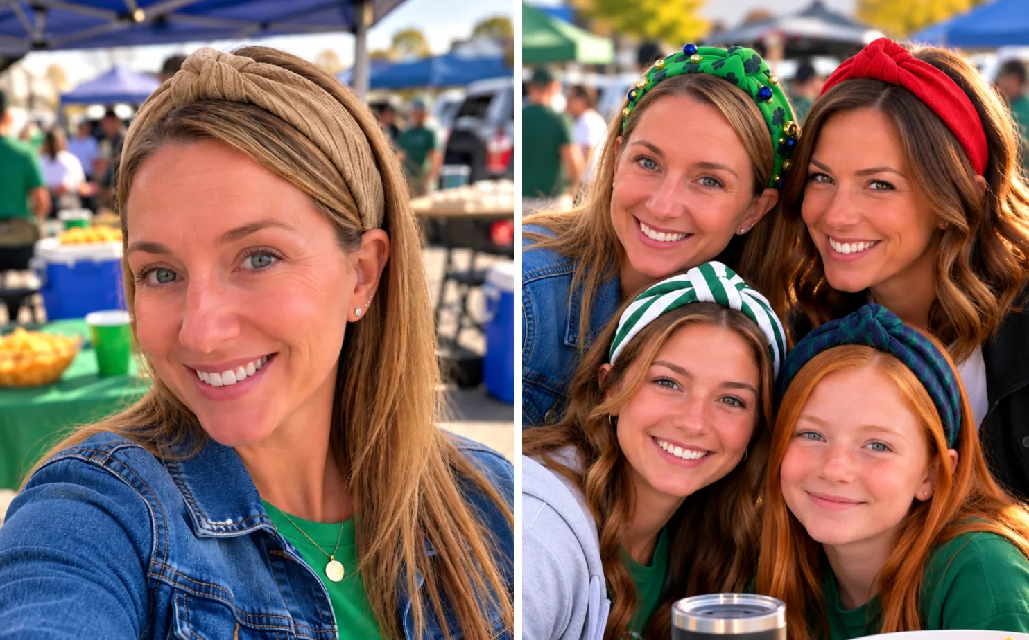 Knot And Crown Headbands.