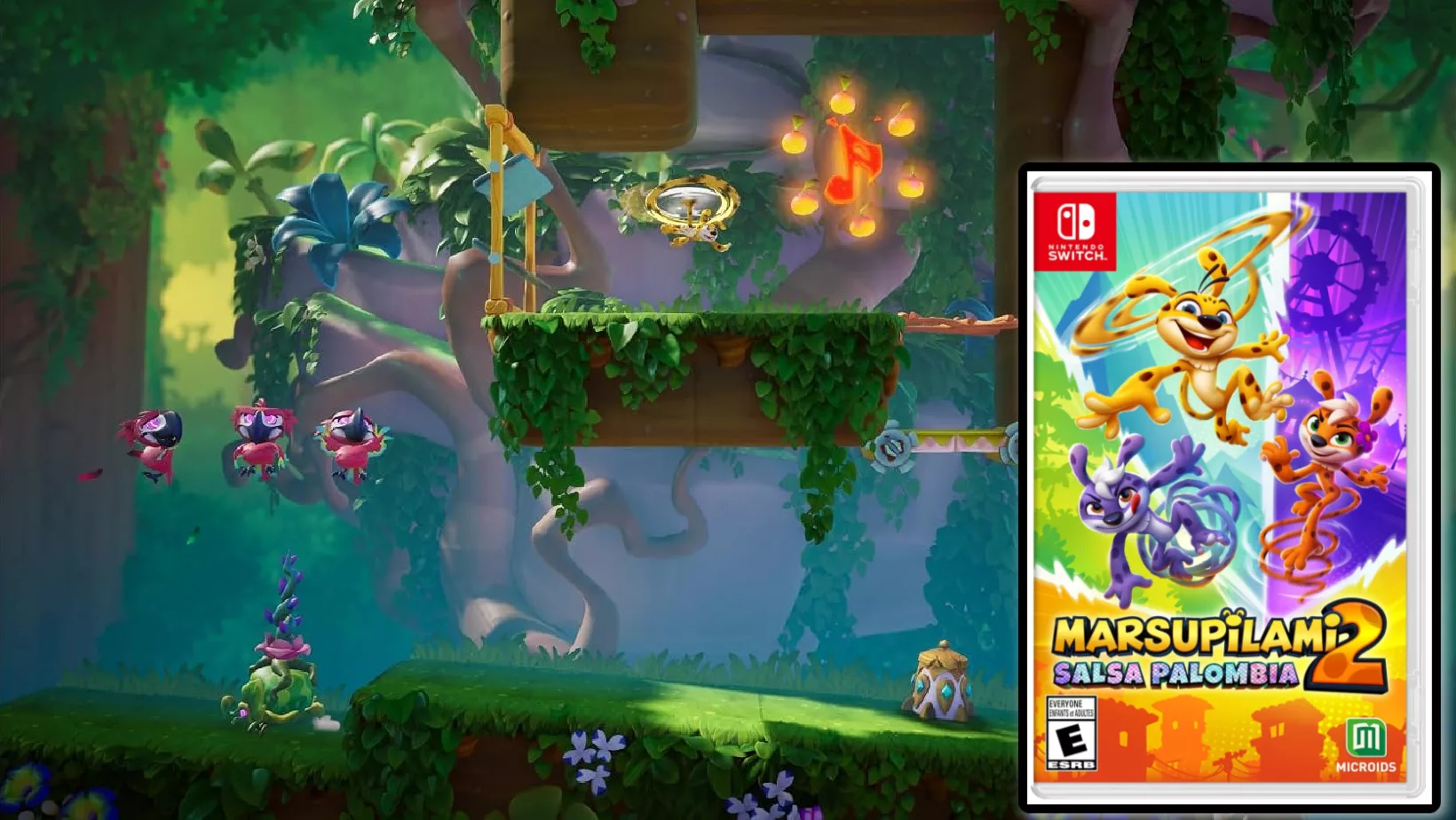 Marsupilami 2: Salsa Palombia Review — A Colorful Co-Op Adventure For The Whole Family!