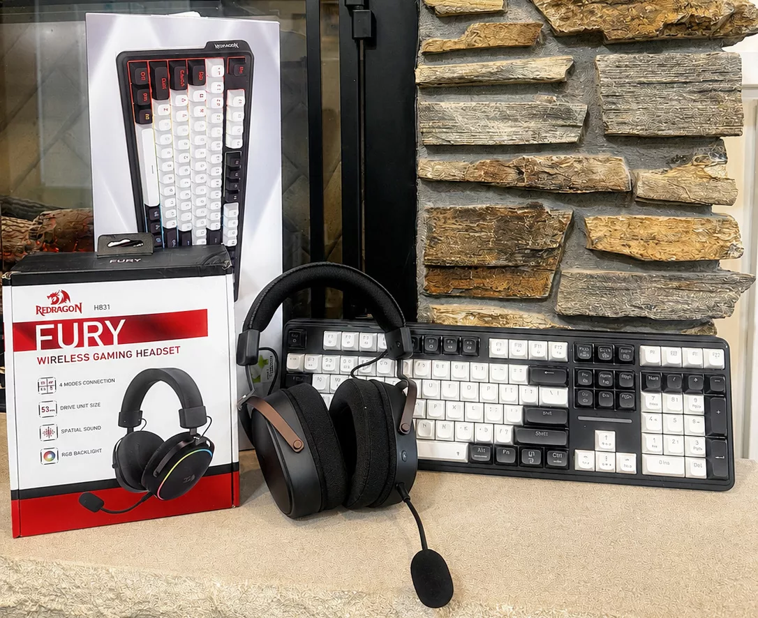 Redragon 2026 Release: ANTONIUM K745 PRO + FURY H831 Wireless Gaming Headset Review & Giveaway.