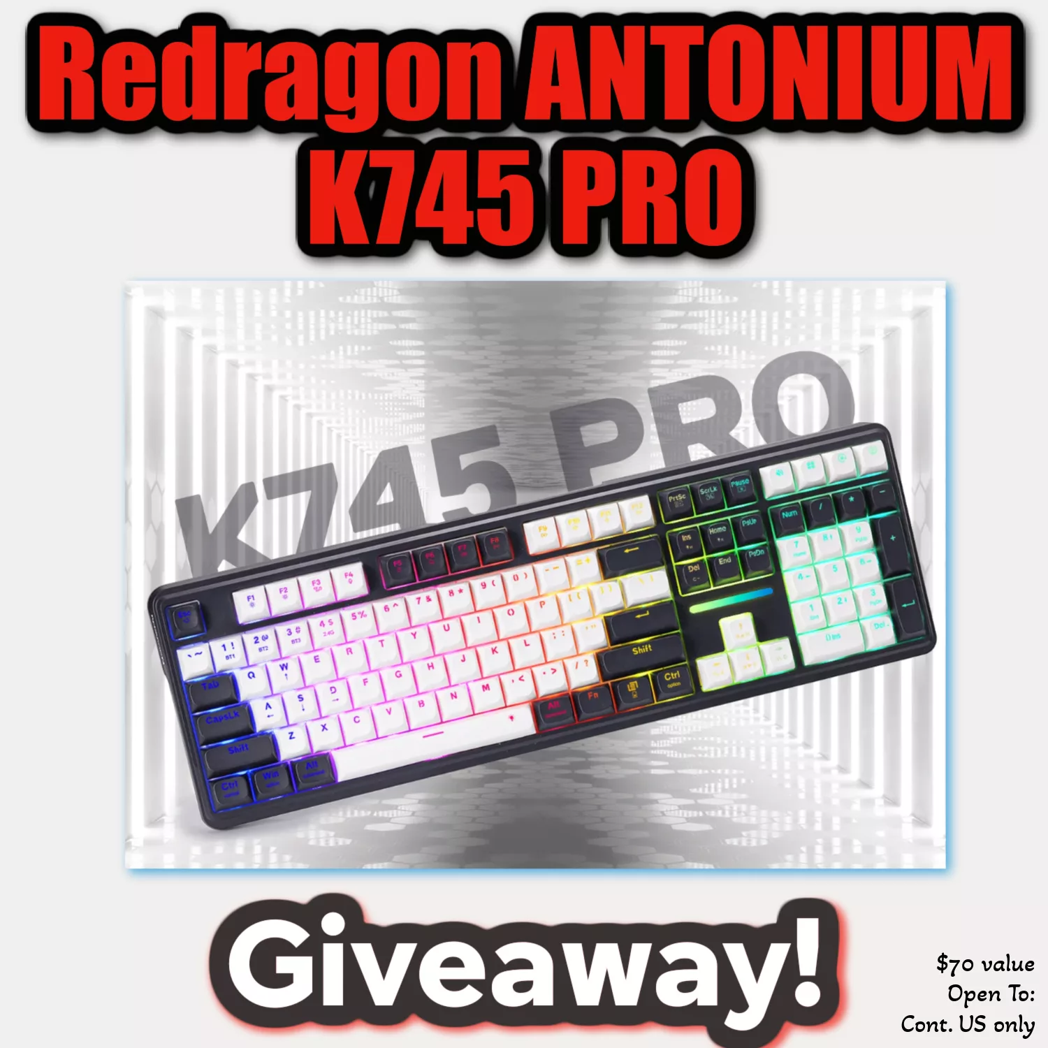 Redragon 2026 Release: ANTONIUM K745 PRO + FURY H831 Wireless Gaming Headset Review & Giveaway.