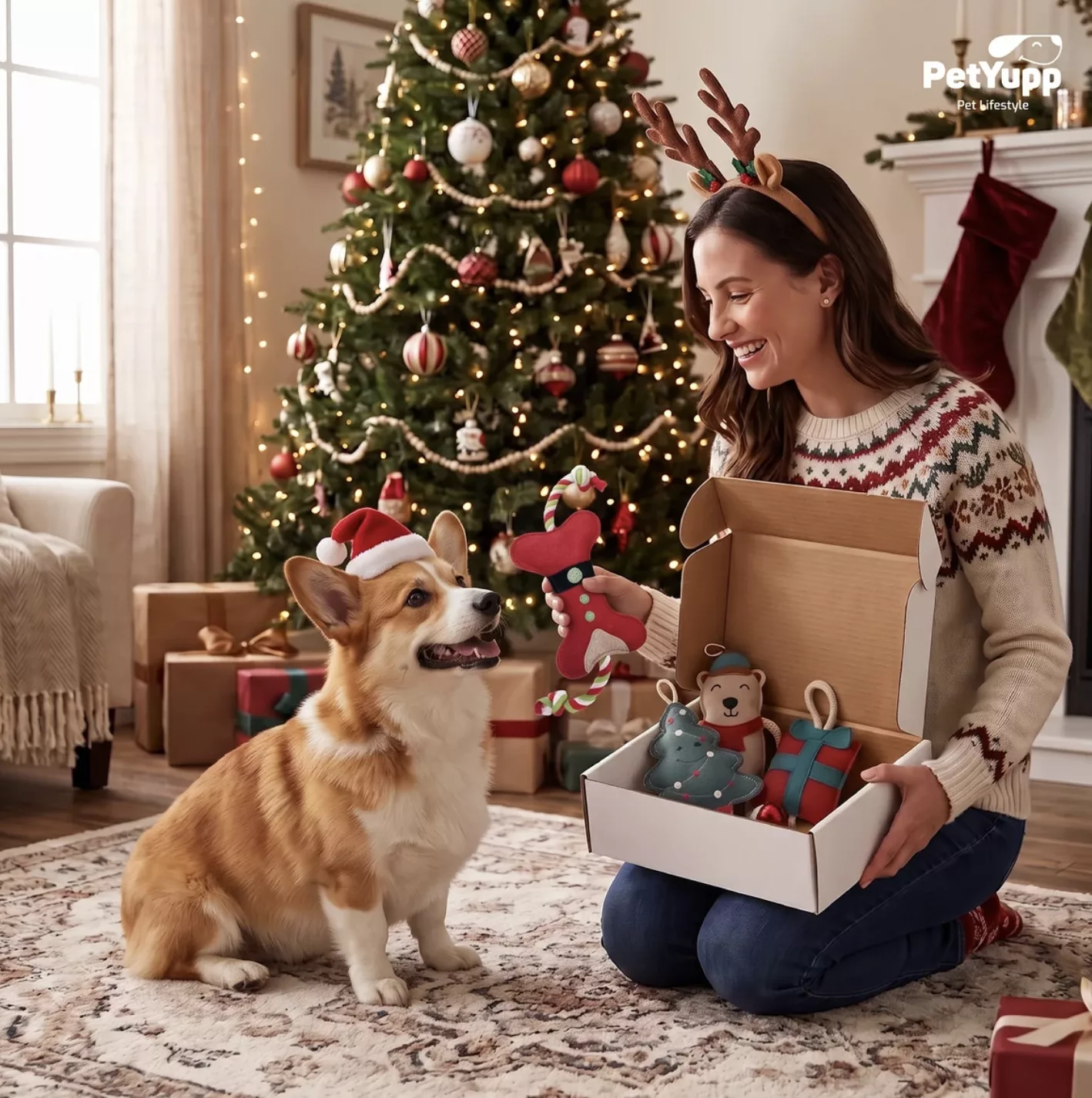 PetYupp Review & Giveaway: Fun Christmas Gifts & Tasty Treats for Dogs.