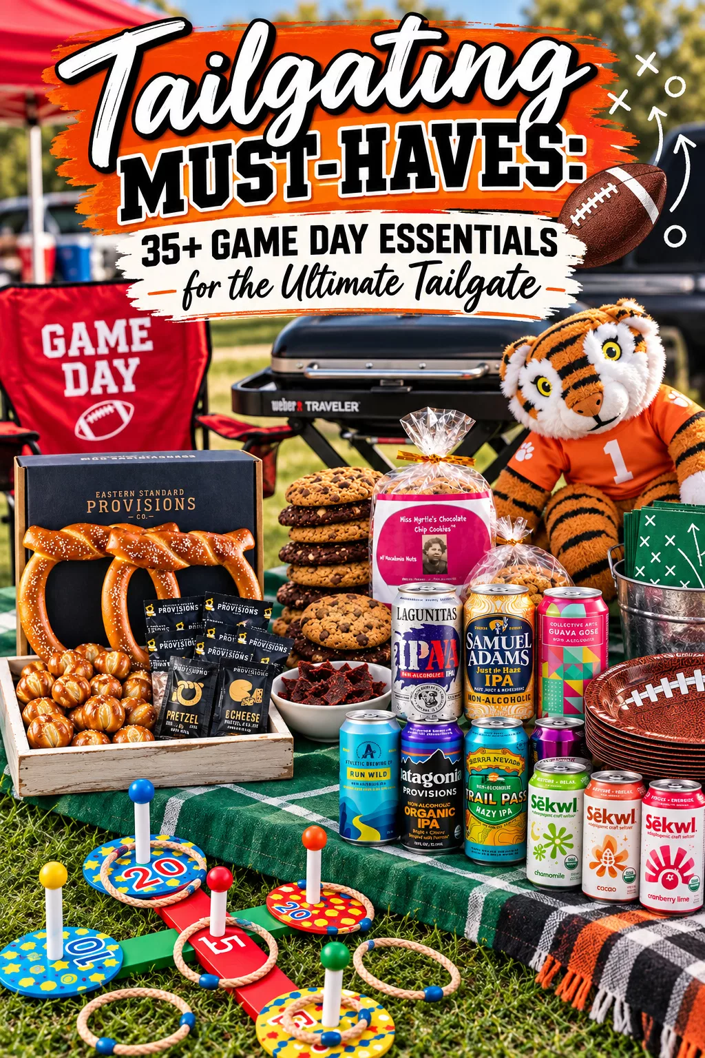 Tailgating Must-Haves: 35+ Game Day Essentials for the Ultimate Tailgate.