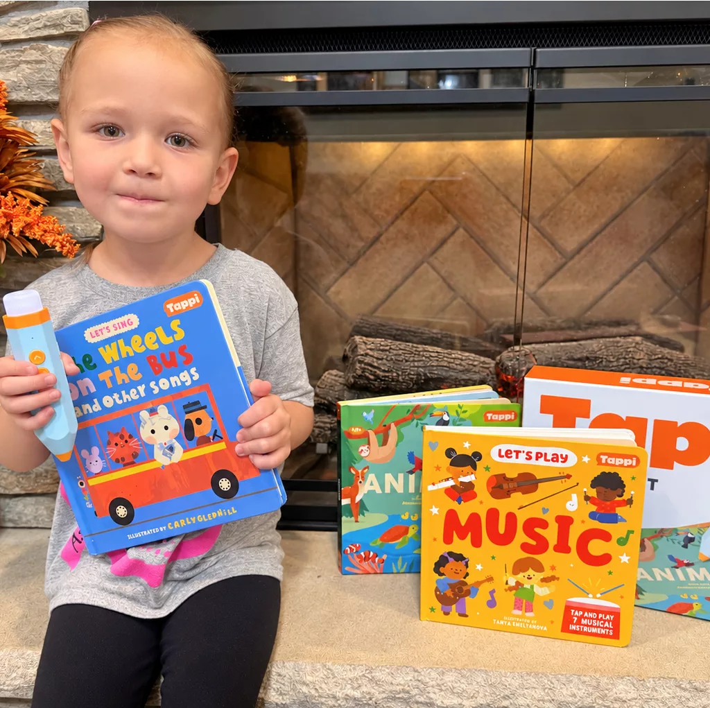 Tappi Starter Set Review & Giveaway: A Screen-Free Interactive Reading System For Ages 2–6 Tappi Starter Set Review: A Screen-Free Interactive Reading System For Ages 2–6.