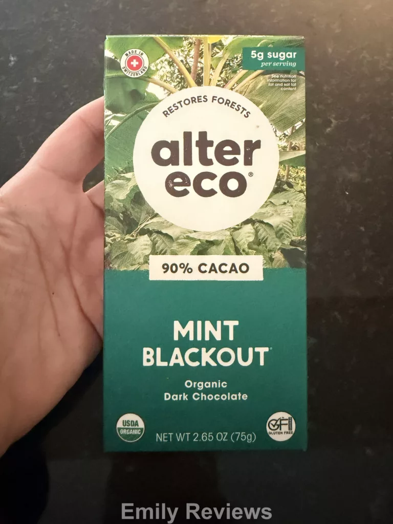Alter Eco review, Alter Eco chocolate review, Alter Eco Dark Chocolate Oat Clusters, Dark Chocolate Oat Clusters review, Alter Eco Oat Clusters, Alter Eco Truffle Thins, Salted Caramel Truffle Thins, Crème Brûlée Truffle Thins, Mint Crème Truffle Thins, Alter Eco Sea Salt Chocolate Bar, Alter Eco Mint Blackout, Alter Eco Raspberry Blackout, organic dark chocolate, Fair Trade chocolate, best dark chocolate, organic chocolate snacks, dark chocolate snacks, Alter Eco chocolate bars, chocolate snack review, best organic chocolate