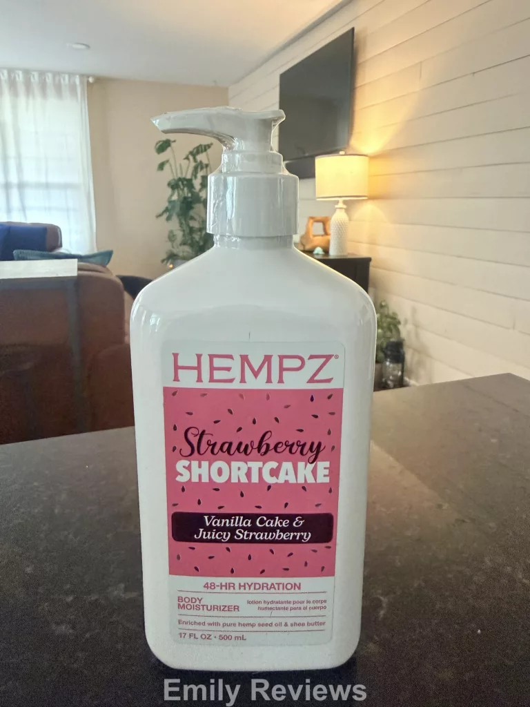 Hempz review, Hempz lotion review, Hempz body lotion, Hempz Strawberry Shortcake lotion, Hempz White Pumpkin Toasted Marshmallow, Hempz Vanilla Sugar Cookie, Hempz Pistachio Cream, Hempz gourmand scents, Hempz gourmand lotion, best smelling Hempz lotion, hemp seed oil body lotion, moisturizing body lotion, dessert scented body lotion, gourmand body care, sweet scented body lotion, fall body lotion, pistachio body lotion, strawberry body lotion, vanilla body lotion, Hempz lip balm