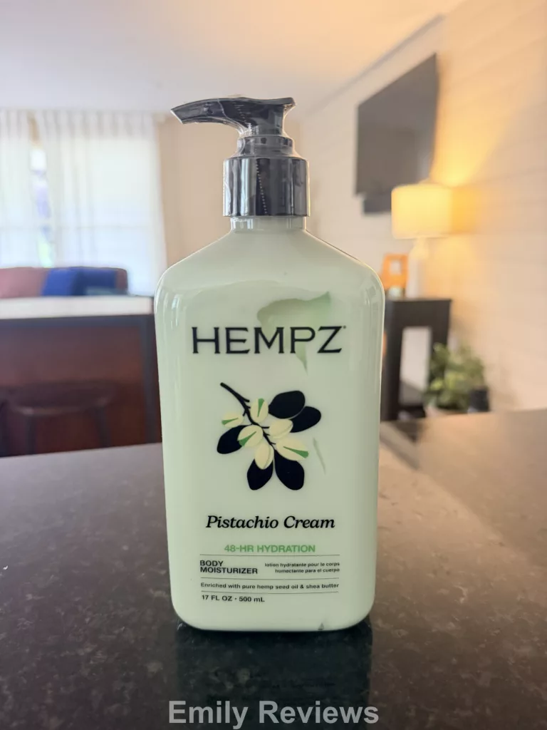 Hempz review, Hempz lotion review, Hempz body lotion, Hempz Strawberry Shortcake lotion, Hempz White Pumpkin Toasted Marshmallow, Hempz Vanilla Sugar Cookie, Hempz Pistachio Cream, Hempz gourmand scents, Hempz gourmand lotion, best smelling Hempz lotion, hemp seed oil body lotion, moisturizing body lotion, dessert scented body lotion, gourmand body care, sweet scented body lotion, fall body lotion, pistachio body lotion, strawberry body lotion, vanilla body lotion, Hempz lip balm