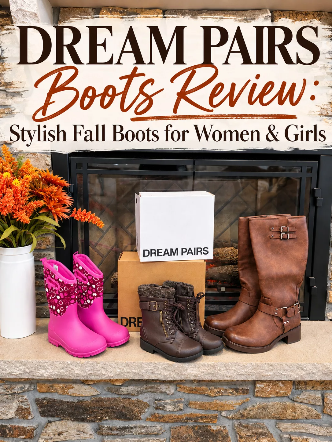 DREAM PAIRS Boots Review: Stylish Fall Boots for Women & Girls.