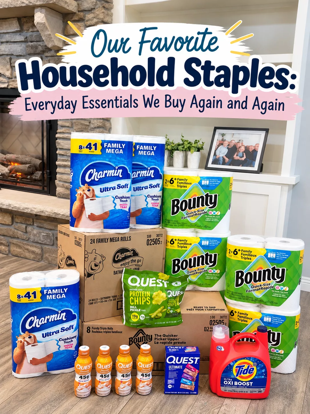 Our Favorite Household Staples: Everyday Essentials We Buy Again and Again.