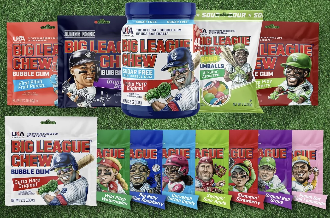 Big League Chew Variety Pack.