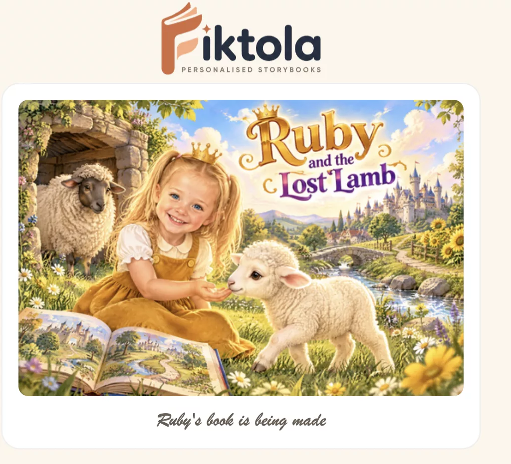 Fiktola Custom Storybook Review, Discount, & Giveaway.