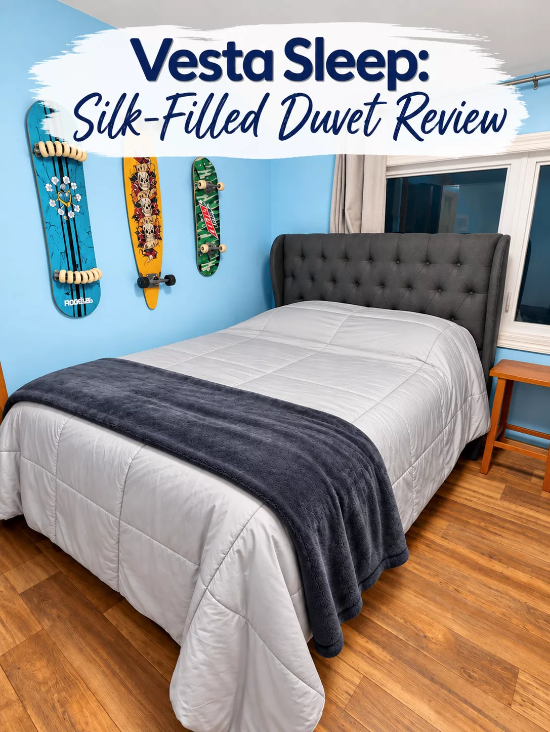 Vesta Sleep: Silk-Filled Duvet Review.
